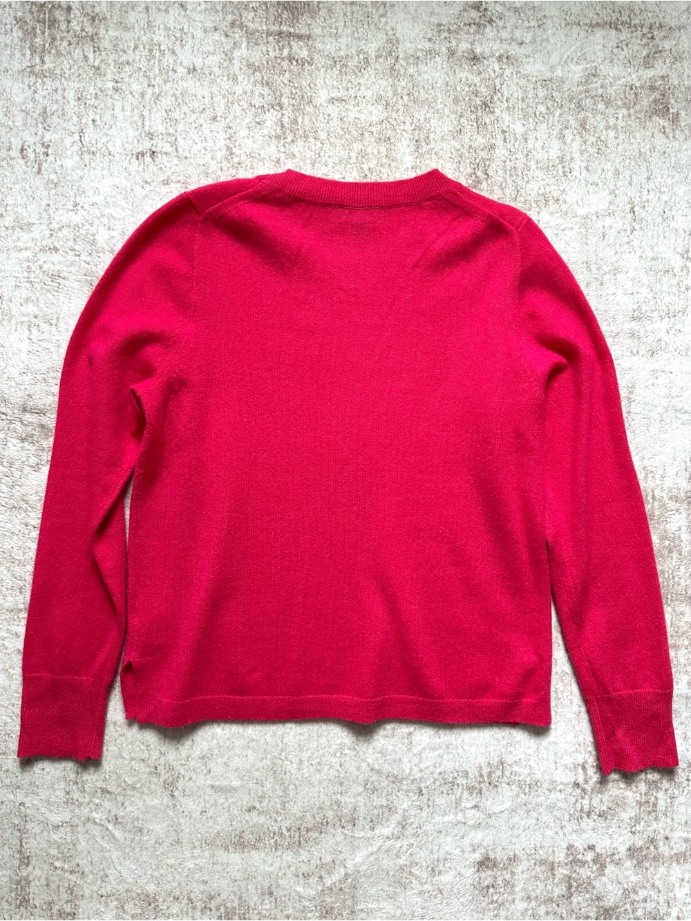 J.Crew Cashmere Slim-fit Crewneck Sweater in Fresh Berry - Picture 5 of 5